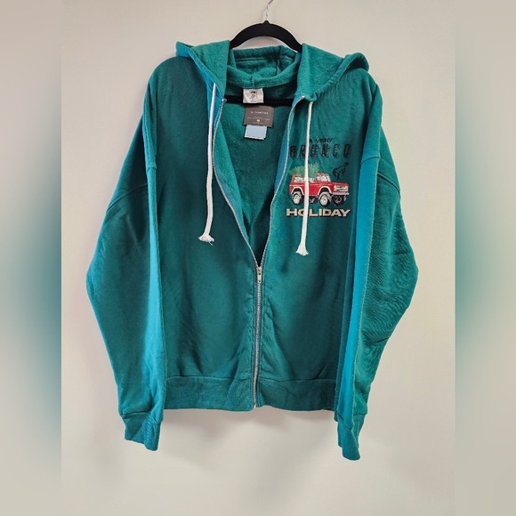 Women's Ford Bronco Zip-up Graphic Hoodie - Picture 3 of 8